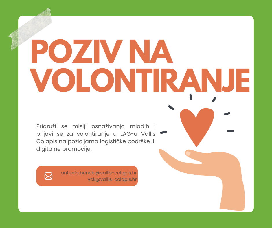 Poziv na volontiranje na projektu za mlade ''Think suqad''